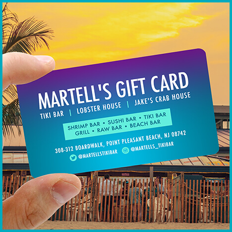 martell’s gift card
